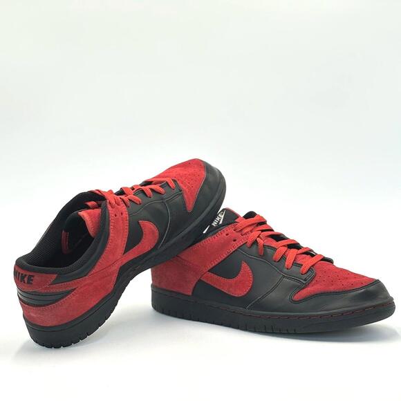 Nike Dunk Low black / red - Picture 2 of 7
